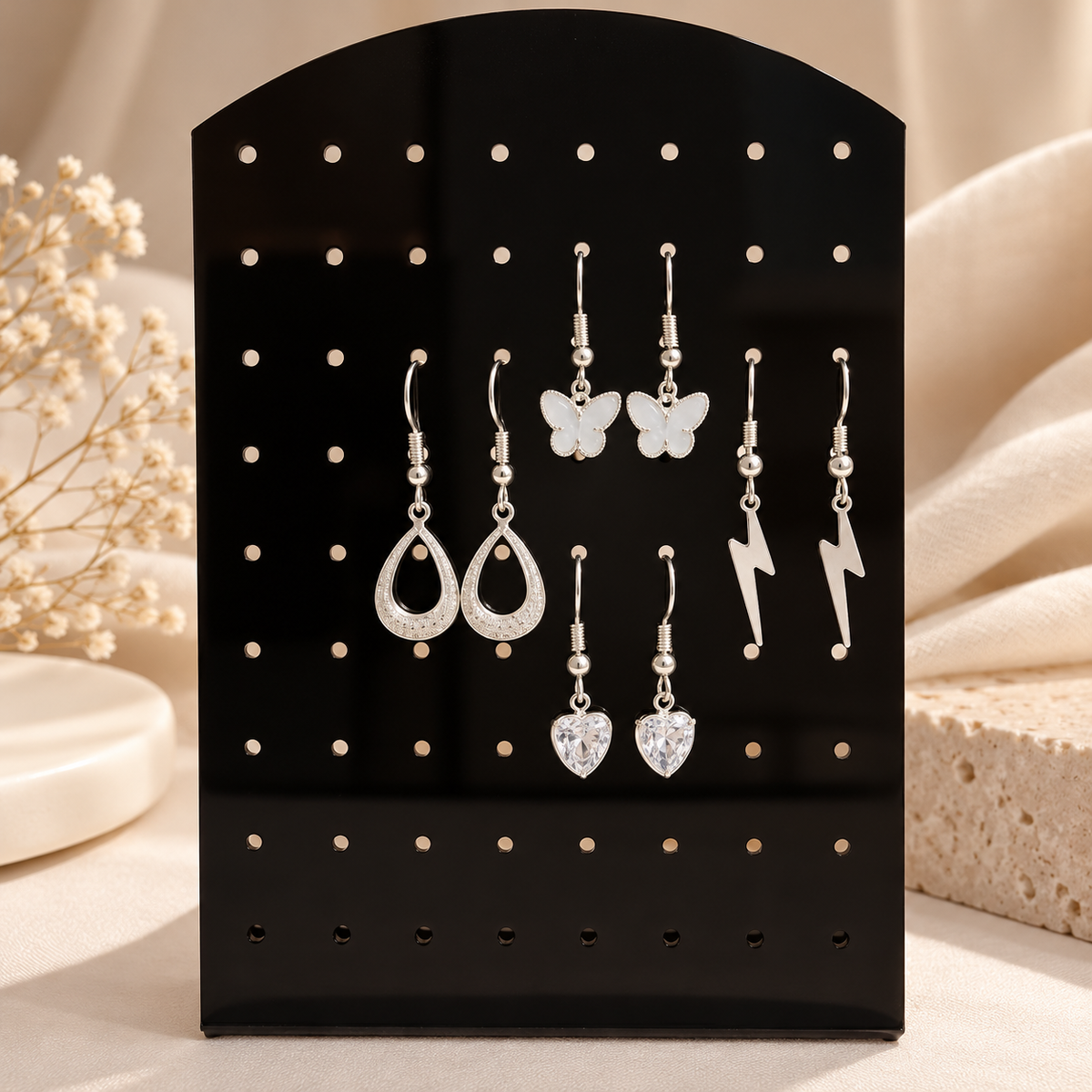 Aros de Plata 925 Nacional Chilena – Colección Doréa ✨